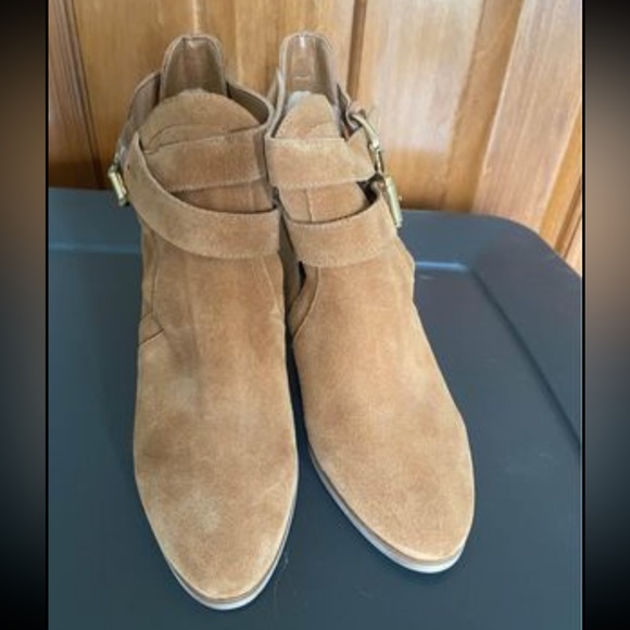MK Suede Booties - Picture 2 of 4